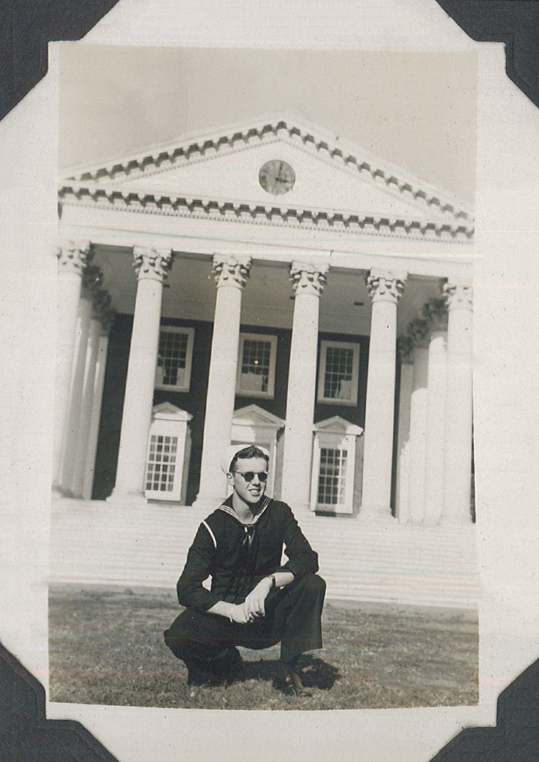 ChristinaLCraig's tweet photo. Honor those who serve not just on #VeteransDay but everyday. My grandfathers in their navy uniforms💙The ending of WWII meant Poppy didn't get to serve like his father-- who was aboard USS Olympia when it carried home the body of the Unknown Soldier from France. #VeteransDay2021 https://t.co/GpT0MLqp8O