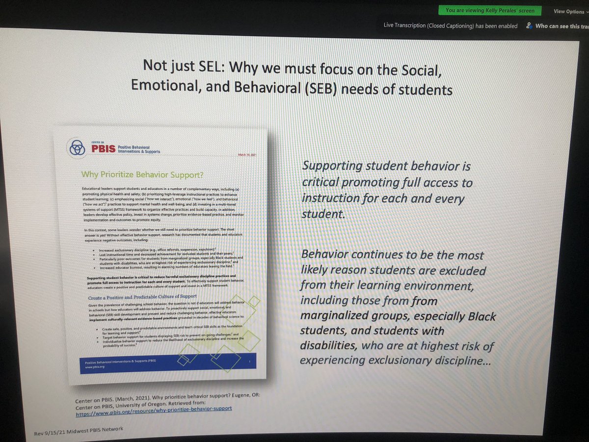 karenbrady98's tweet photo. Integrating Mental Health in MTSS for Social-Emotional-Behavioral Health and Wellness. Kelly Perales making important connections! #EquityIsMTSS @pattanupdates https://t.co/I8kseY6kAH