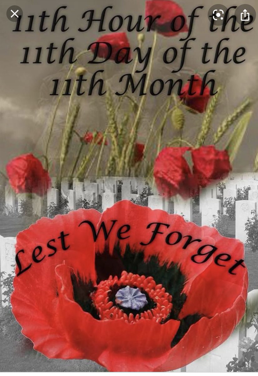 To all those that served and are still serving we say thank you.  #LestWeForget #RemembranceDay