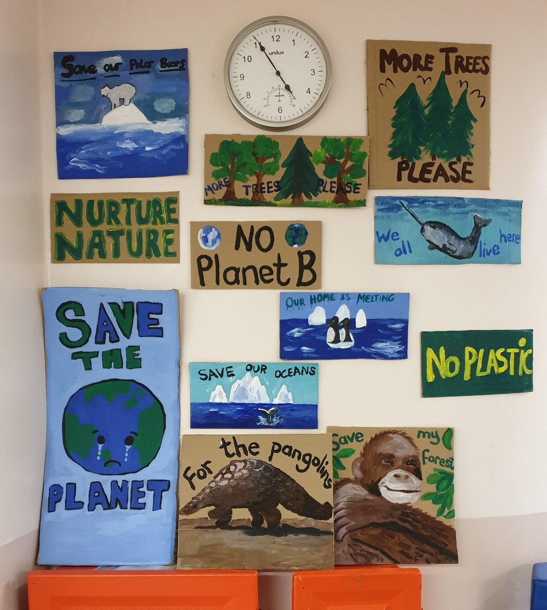 nhsggcmhot's tweet photo. As world leaders gather for COP26  to discuss Climate Change, patients and OT staff  @RenHSCP Dykebar South Ward  engaged in meaningful occupation making environmental protest banners for Cop26  and enjoyed discussions about climate change! https://t.co/oWp0ZkX0NM