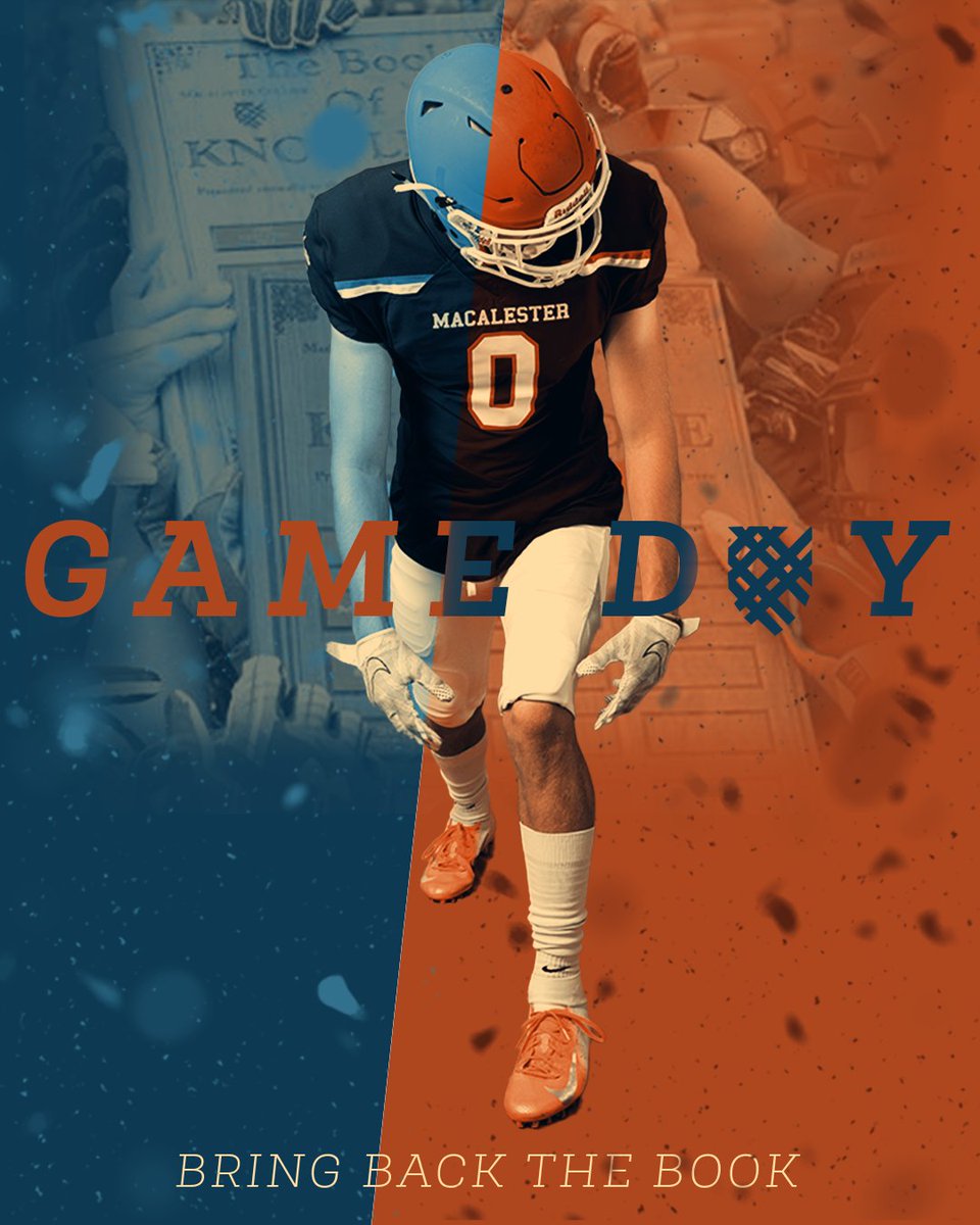MacalesterFB's tweet photo. The Scots get another shot at the Book of Knowledge on Senior Day this Saturday!
Nov. 13 1:00 P.M.
Macalester Stadium
#ScotPRIDE
#bringbackthebook https://t.co/HpVOi79KwQ