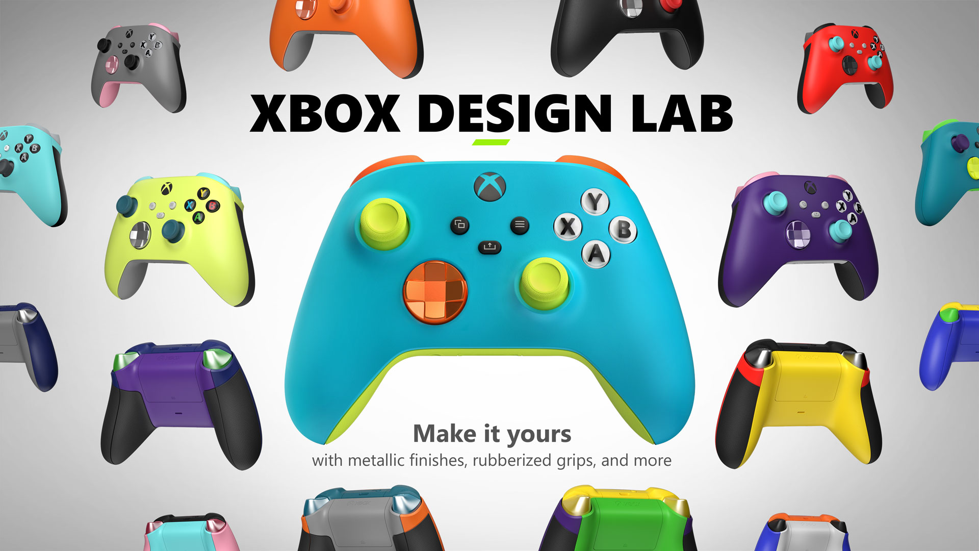 Xbox on Twitter: "Grips, metallic finishes, and your personality. 🎮 Check  out new ways to make it yours with our latest updates on Xbox Design Lab:  https://t.co/uyHS7is4fC https://t.co/Dk41XOdtDl" / Twitter