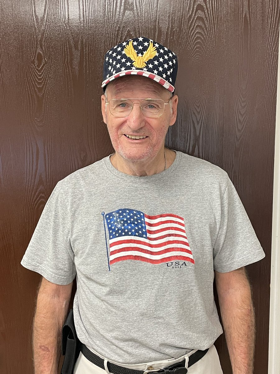 gerritsboca's tweet photo. Long time friend &amp; employee of Gerrits Construction, Paul Turner, stopped by today reminding us to pay tribute to those who have served our country and who continue to do so everyday.
Thank you for your service and sacrifice. 
Happy Veterans Day! #thankyou #veterans #gerrits https://t.co/Iyrg7YVX7v