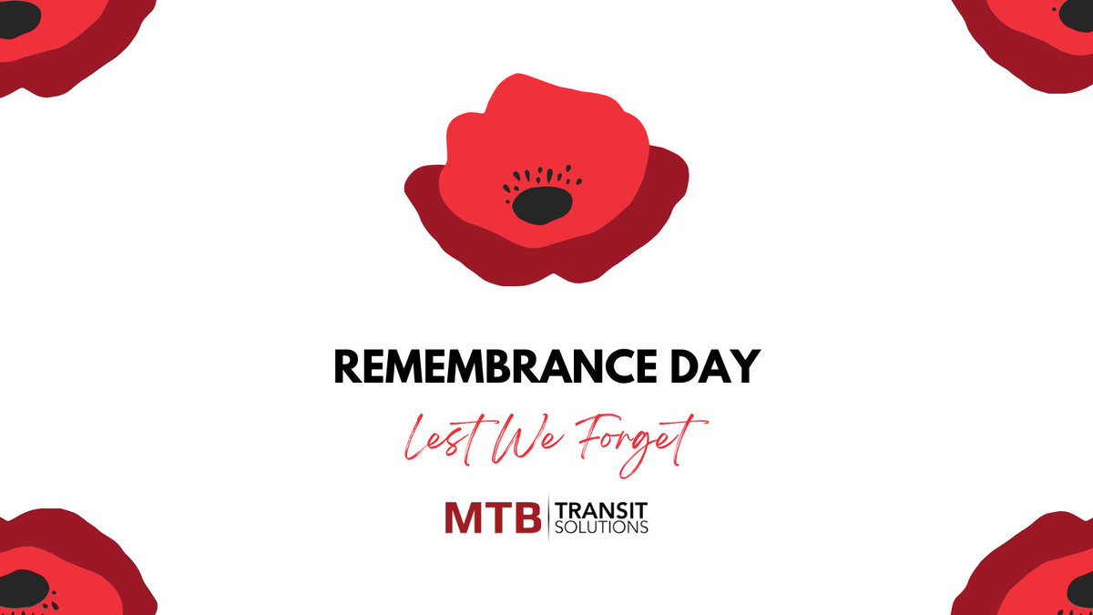 On this day, lest we forget.

As a proud Canadian company, we support all military members, Veterans and their families. 

#RemembranceDay
