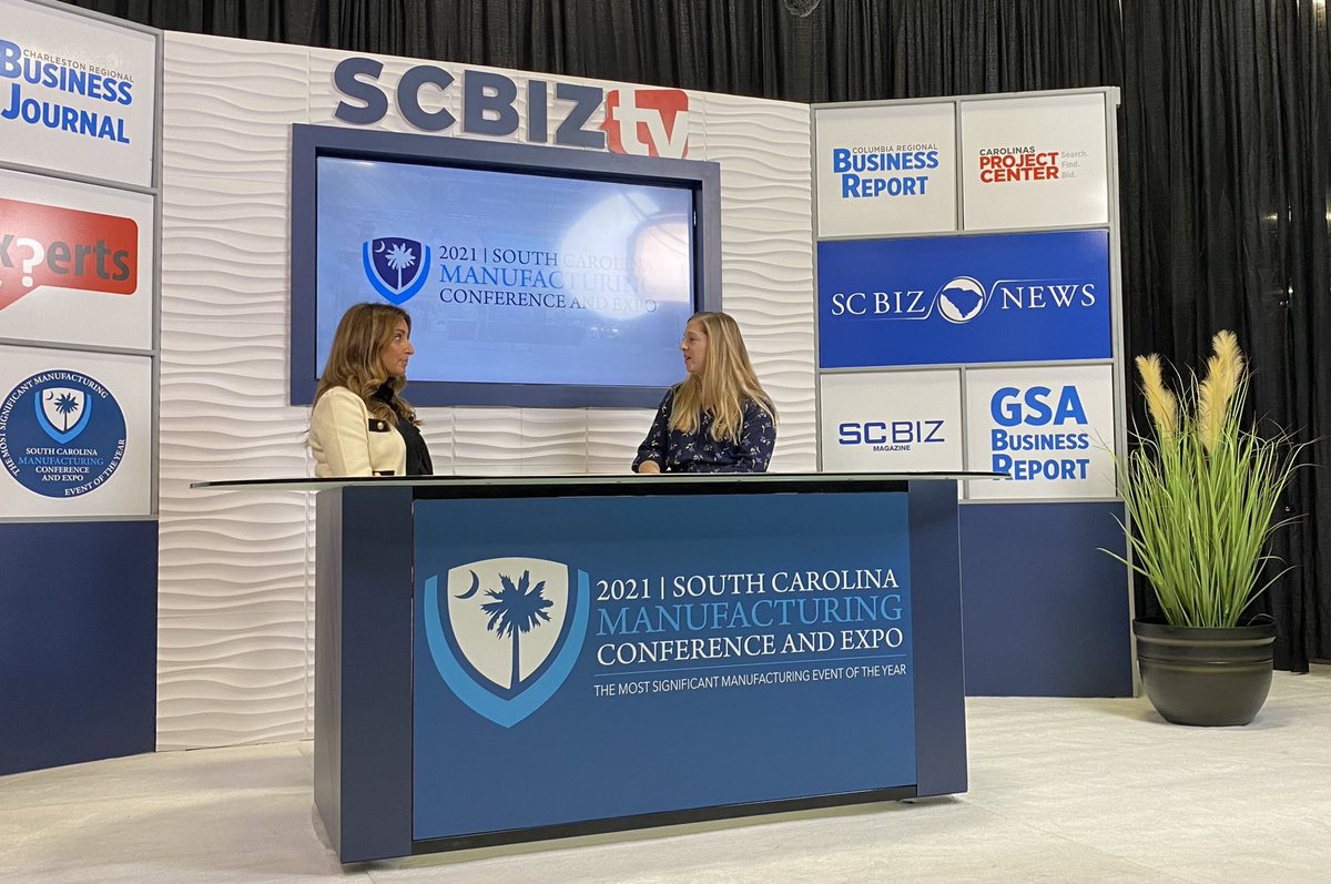 SCBIZnews's tweet photo. Talking with Choate Construction at the #scmfgconf #sc https://t.co/cVj3dU1lyI