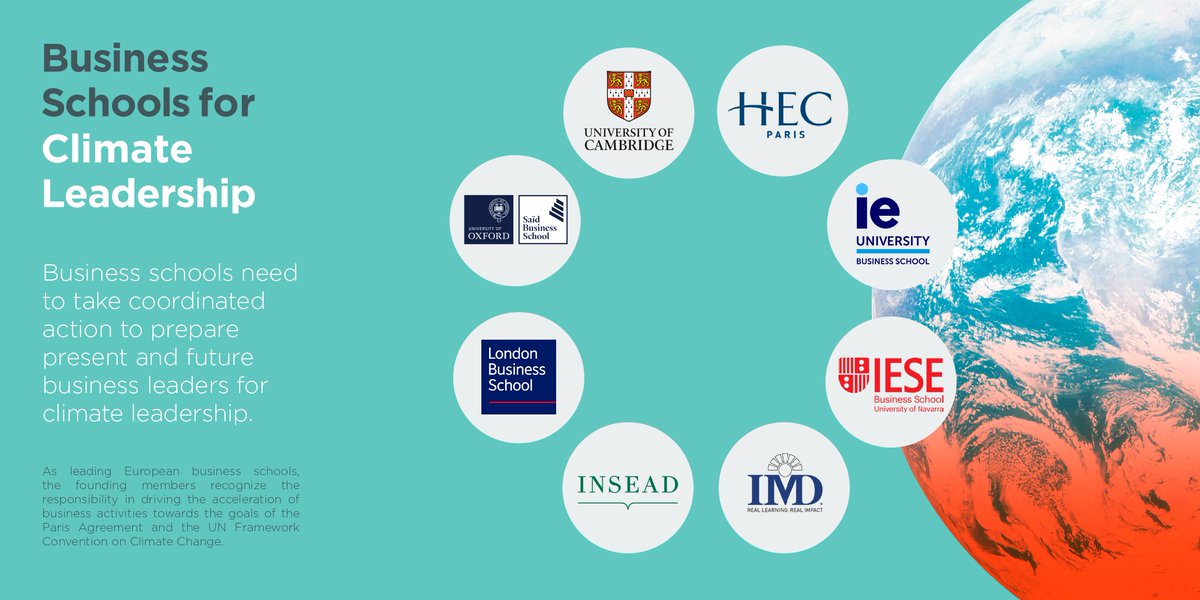 IMD_Bschool's tweet photo. "I am very proud of the way we have been able to work with trust and true collaboration across eight schools to create something new and valuable," Prof Knut Haanaes on the #BS4CL initiative.
Download the toolkit: https://t.co/cJq3dCJMfr
#IMDImpact #BSchools4Climate https://t.co/xYyTDLAaLC
