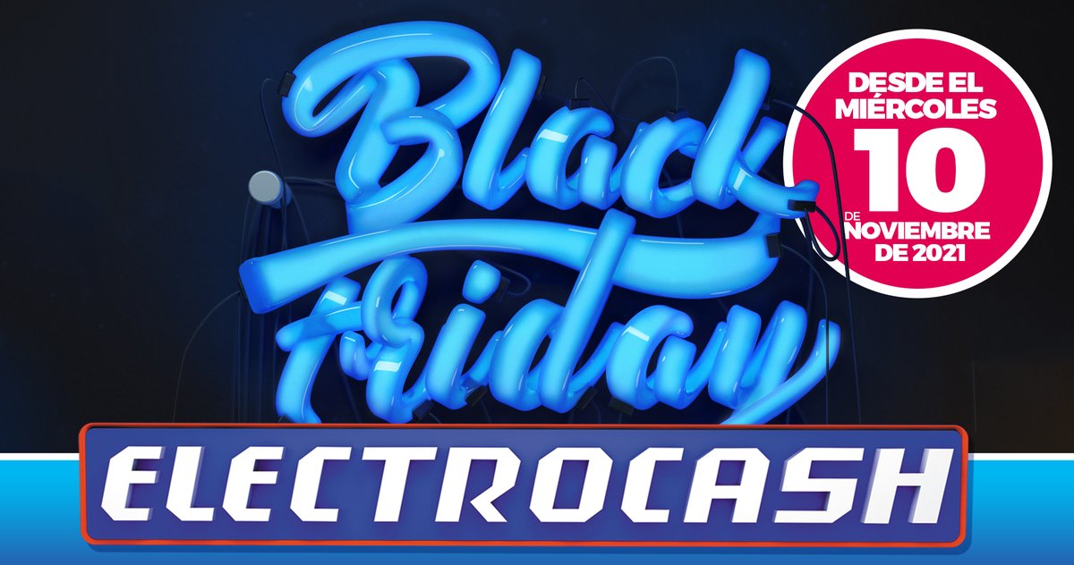 electrocash's tweet photo. Ayer empezamos la temporada de #blackfriday2021.
‼Entra en https://t.co/jRaUGpOjyg o corre a una de nuestra tiendas‼ y busca tu producto rebajado. #Electrocash empresa 100x100 extremeña. https://t.co/F612VcqJIy