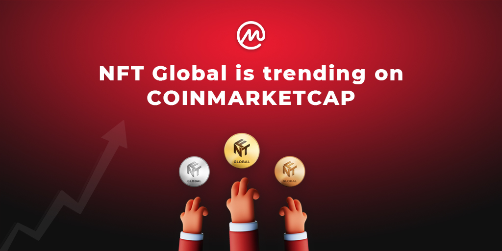 NFT_Globall's tweet photo. 🎉 GOOD NEWS ALERT🎉 

We announced our #NFTG Exchange and are now TRENDING on @CoinMarketCap! 

BUY NOW OR REGRET LATER! 😏

#crypto #nftcollector #cryptoart https://t.co/UnBWWwux0J