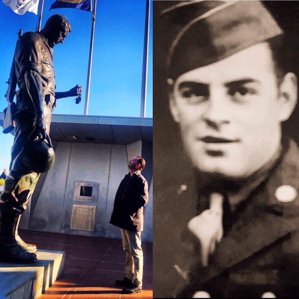 ChristianKeiber's tweet photo. Celebrating My Grandfather, Sgt. John Henry Keiber, Two Tours of Duty WWII, Two Purple Hearts, &amp; To All The Veterans, We Salute You 💜🪖💜 @ChristianKeiber @DeptVetAffairs #VeteransDay2021 #keiber https://t.co/OzpBuarb4o