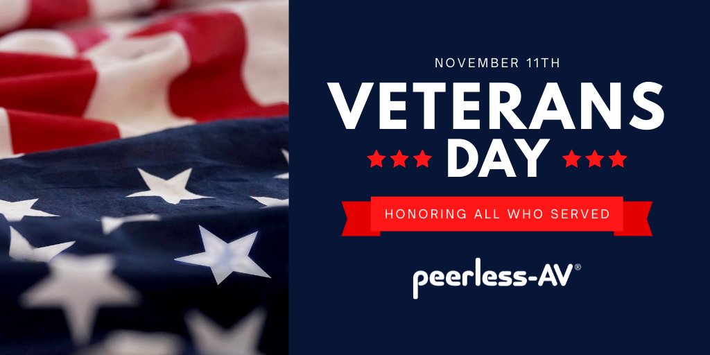 Today we honor and thank all those who have served and continue to serve for our country. 

#VeteransDay #VeteransDay2021