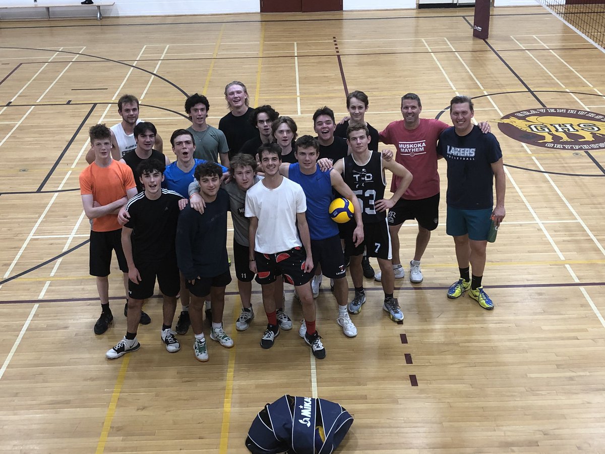 So great to see #Mayhem #alumni out for a scrimmage! #volleyball #muskoka <a href="/ontvbpage/">Ontario Volleyball Page</a> <a href="/cubsvb/">Georgian Cubs</a>