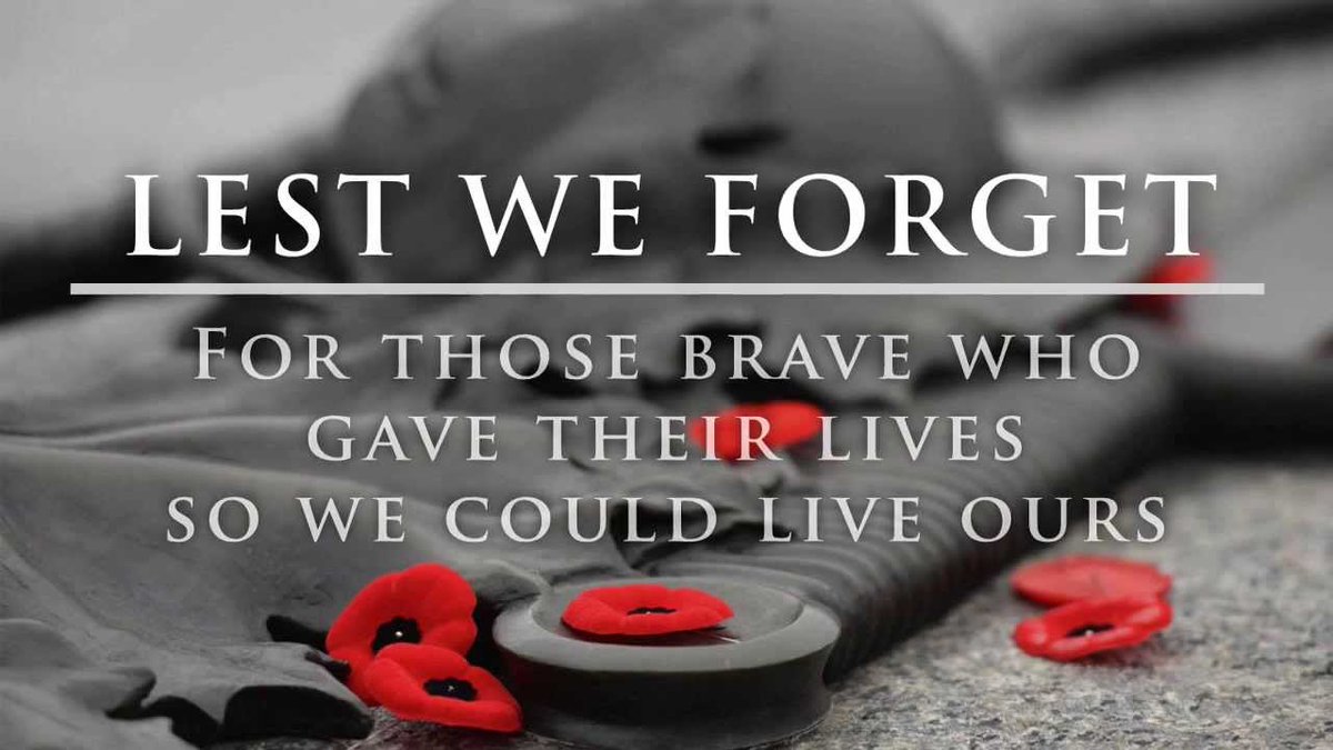 To all the brave that have for us!  We thank you! #LestWeForget