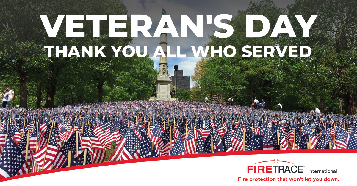 Firetrace's tweet photo. Firetrace would like to thank all the people who have served.⁠
⁠
Happy Veteran's Day!⁠

#honor #service #veteransday #veterans #veteran #military  #veteransupport #usa #army #airforce #navy #marines #firetrace https://t.co/PNzHKM08PA
