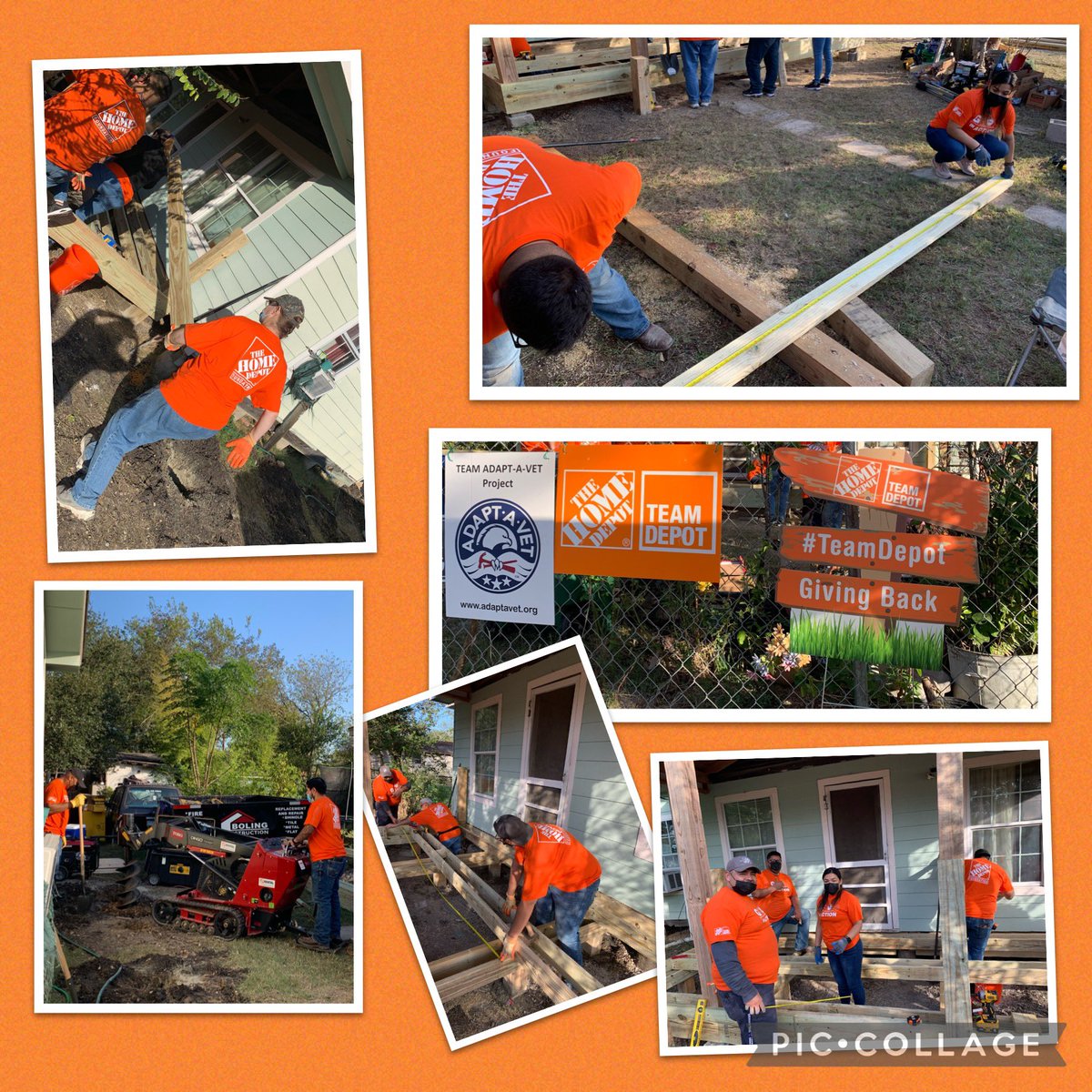 The San Antonio market is so excited for the opportunity to give back to one of our local veterans. Thank you to our awesome partners Adapt-A-Vet and The Home Depot Foundation! Happy Veterans Day!!