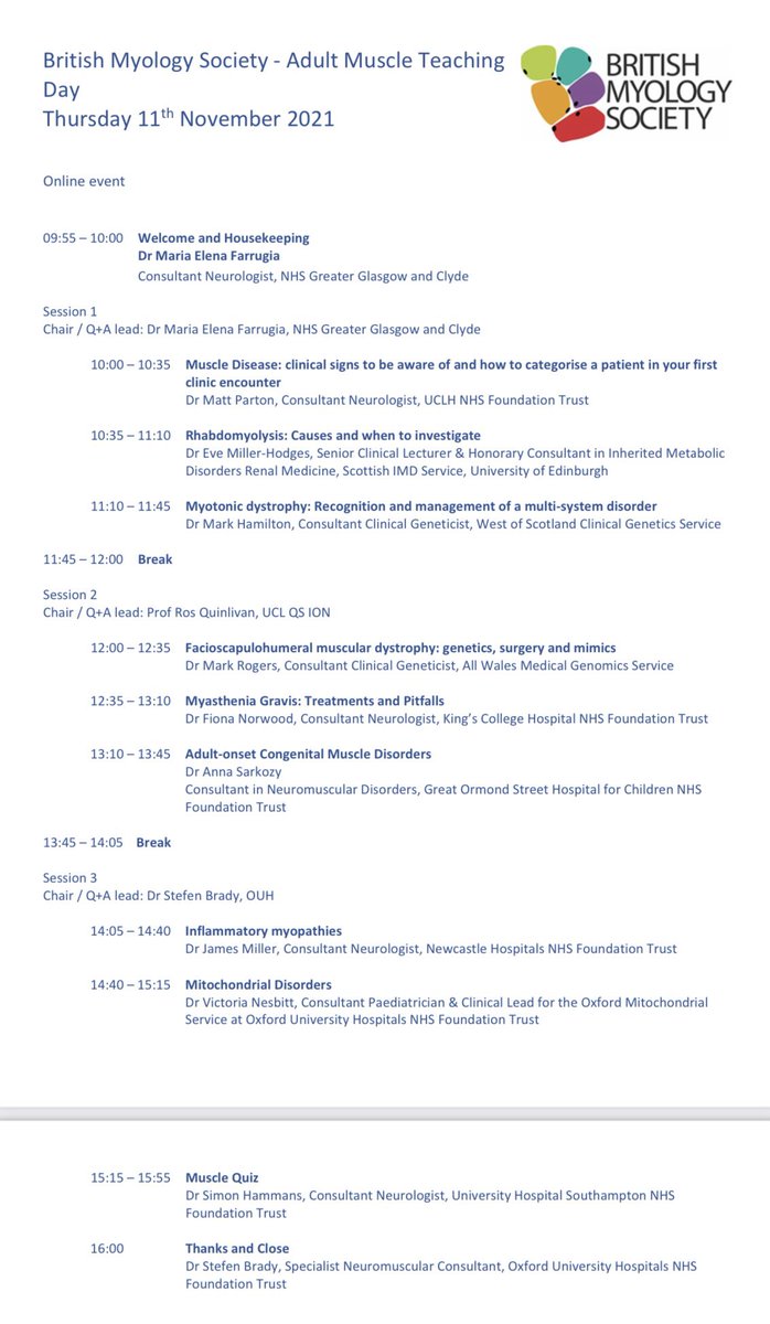 JodiAllenSLT's tweet photo. Diving deep into #neuromuscular #disease 👀 Thank-you @BritishMyology for your Adult Muscle teaching day 🙏🏻 Perfect for #NM specialist #AHPs 🤓 Stay vigilant #speechies - lots of #bulbar #speech #swallowing & #cough challenges to overcome in this patient group #wellness #QoL https://t.co/WMwTY2P51K