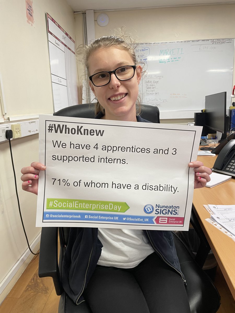 nuneatonsigns's tweet photo. #WhoKnew today is #SocialEnterpriseDay !
Take a look at these fun facts to teach you a little bit more about #NuneatonSigns as a #SocialEnterprise π
#buysocialforabetterworld @SocialEnt_UK https://t.co/qlQiX3dbGj