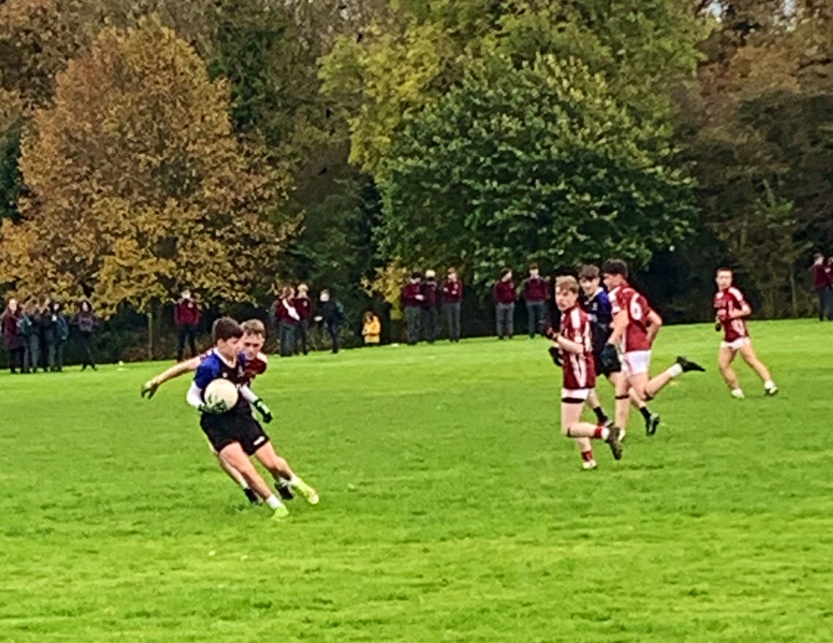 MaristSport's tweet photo. A much improved outing for our U-16 footballers today in @gaaleinster This shows that honesty, hard work &amp; attitude are the keys to a successful team. Well done boys https://t.co/oowTyfkJeF