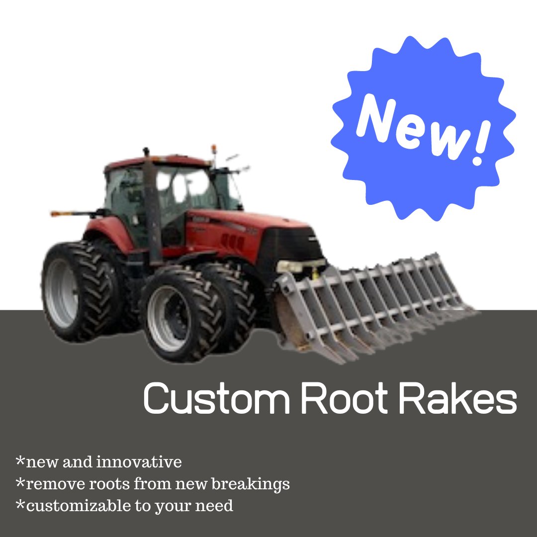 arnoldinnovate's tweet photo. NEW NEW NEW!!! we have been innovating! Come by booth 476 @agritradetoday and chat about our all new Custom Root Rake!
#ag #cdnag #westcanag #agritrade2021 #agtwitter https://t.co/1eUdO80otZ