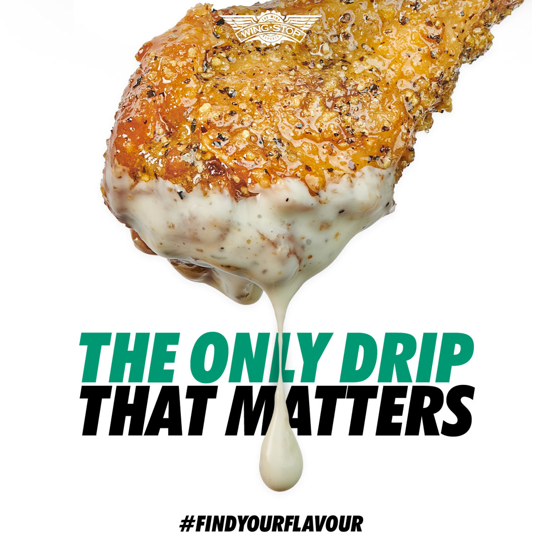 WingstopUK's tweet photo. Big drip energy 💧

#Wingstop #WingstopUK #WingWednesday #Foodporn #Foodgasm #Bigeats https://t.co/69IRertYWm