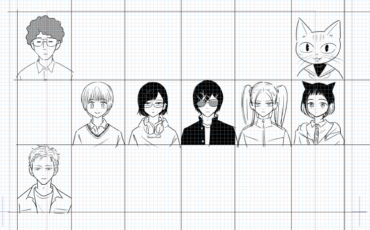 座席表作り途中 