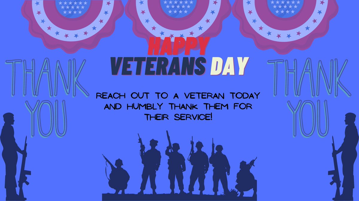 GraysonMcCaffr1's tweet photo. Reach out to a veteran today, whether you know them or not and thank them for their service! https://t.co/T2OzpgSE6M