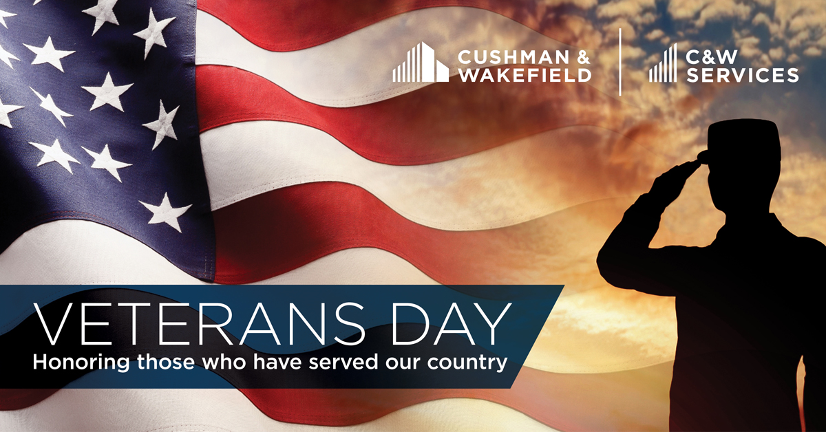 CushWakeUS's tweet photo. We're proud to recognize and honor those who have served our country. #VeteransDay #CWvets https://t.co/WDgzMUMVnI