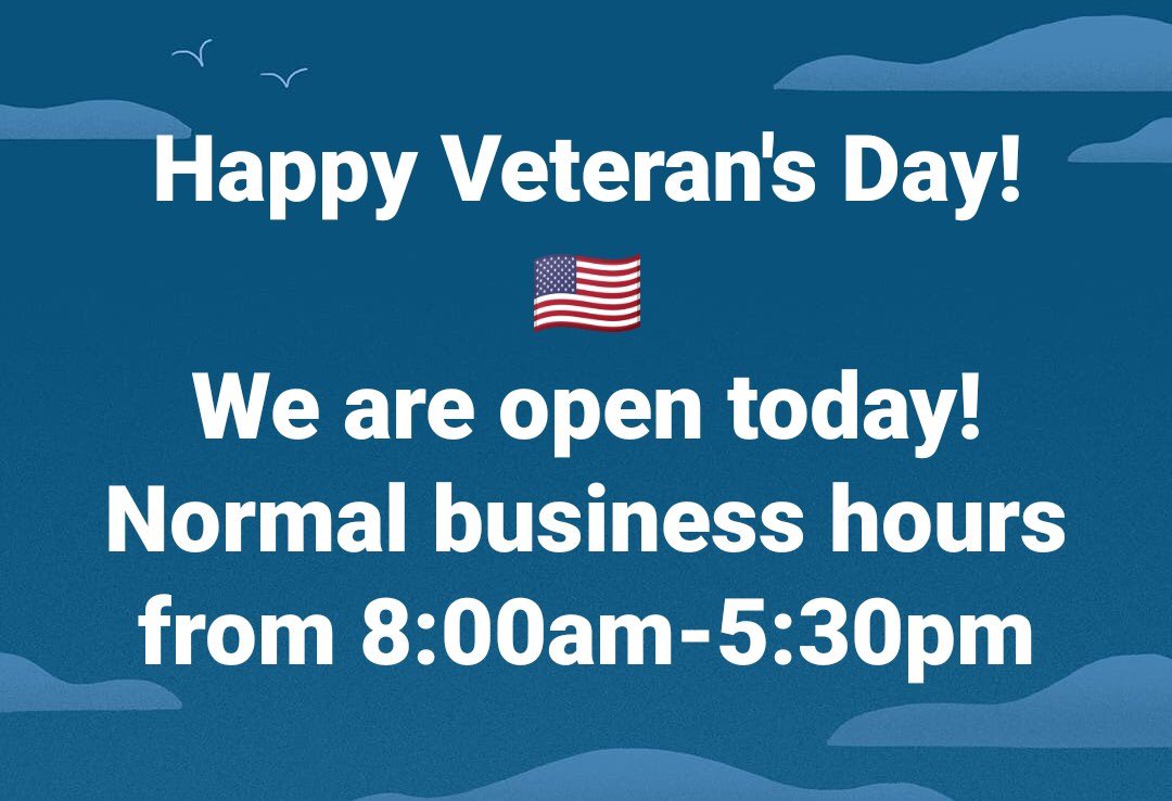 HardwareSpur's tweet photo. Thank you Veterans! #VeteransDay2021 #ThankYouForYourService https://t.co/jp665IbVgu