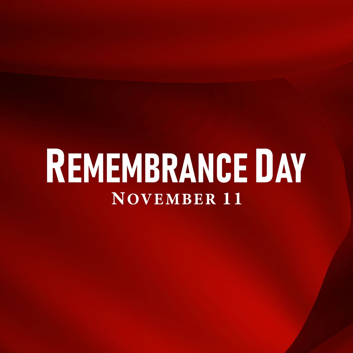 Our office will be closed today in honour of Remembrance Day.