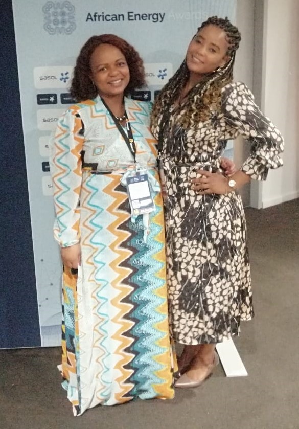 FreeportIDZ's tweet photo. Silindile Zungu, SBIDZ Business Development Associate, and Benedicta Durcan, SBIDZ Executive for the Ease of Doing Business attending Africa Energy Week 2021. 

#AfricanEnergyWeek  #AEW2021 #energy_african #oil&amp;gas #SaldanhaBayIDZ https://t.co/g0y4bW7xb1