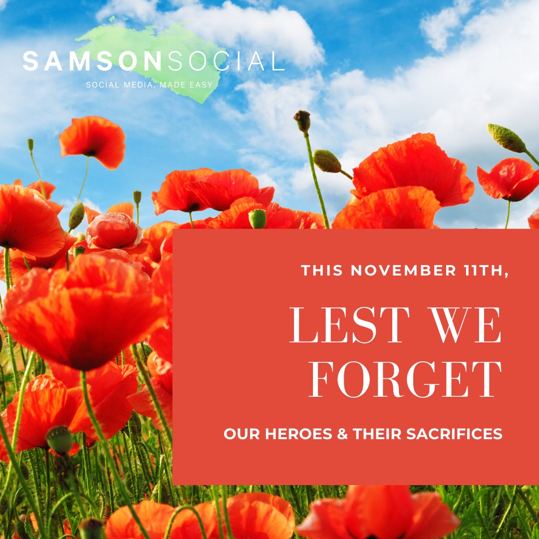 There's no words to express the amount of gratitude &amp; respect we owe our veterans — but taking a moment of silence, wearing your poppy with pride and honouring our past is a start ❤ #LestWeForget