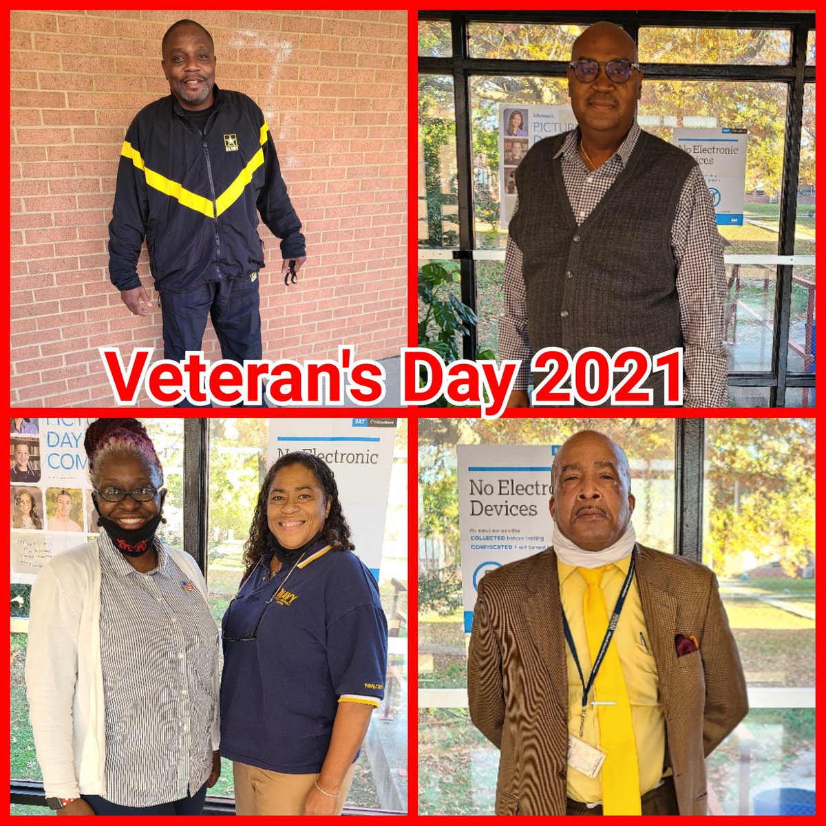 Thank you to our Veterans who first served for our country and now our students!  Your service is truly appreciated!  Our staff represents the Army, Navy,  Air Force and Marines with pride!  #SuitlandStrong #RAMPRIDE #veteransday