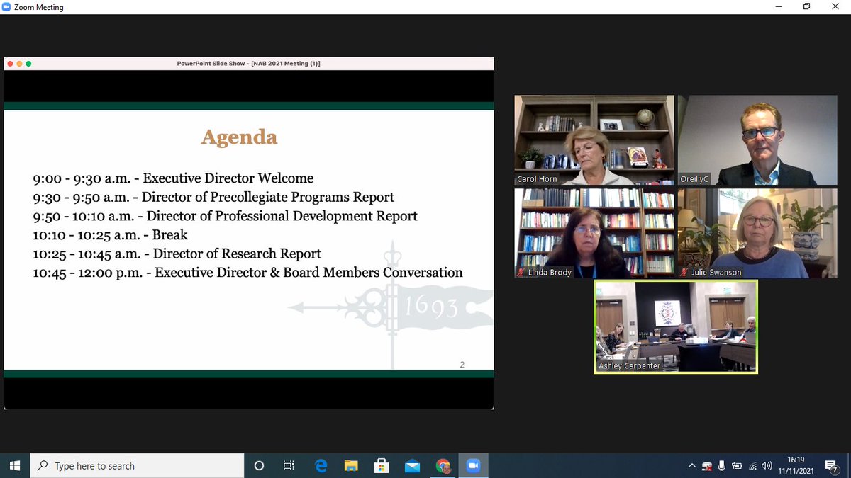 Delighted to virtually represent <a href="/CTYI/">CTYI</a> at the Advisory Board Meeting for the <a href="/WM_CFGE/">Center for Gifted Education at William & Mary</a>. Wish I could have joined everyone in person <a href="/NAGCGIFTED/">NAGC</a>. Hopefully see you next year in Indianapolis <a href="/DCU/">Dublin City University</a>.