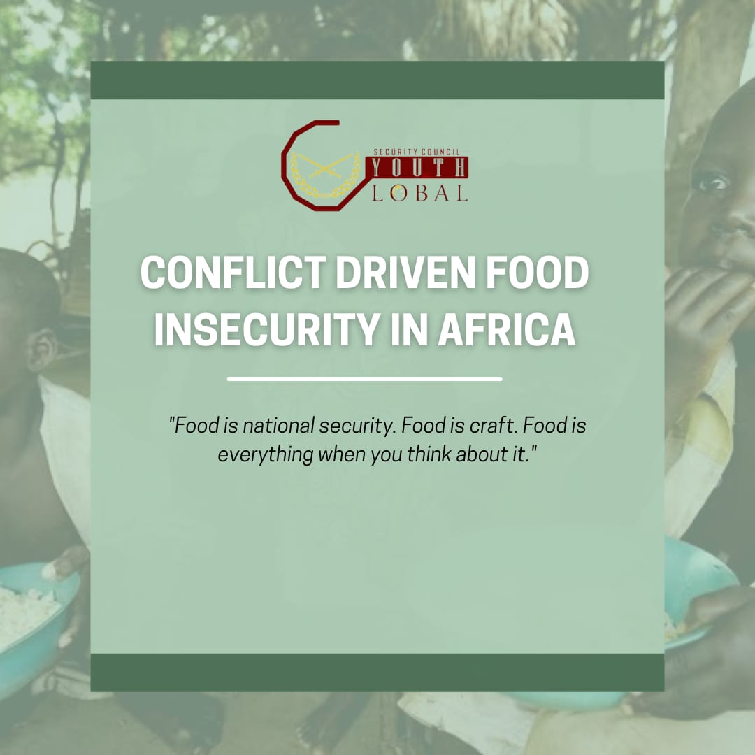 CouncilGyi's tweet photo. Greetings,
As ongoing conflicts and global pandemics continue destabilising global order, the security council explores the accessibility of nutritious food as a facet of regional security.

Content by @ShrutiMudgal

#foodsecurity #food #securitycouncil #security #global #youth https://t.co/58MiVYMQGL