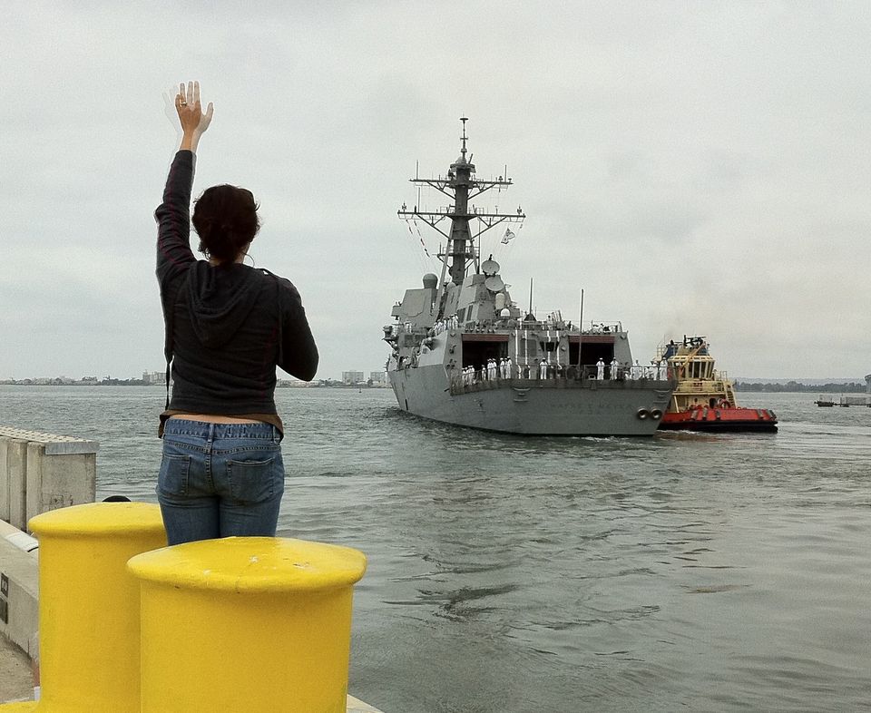 Happy Veterans Day.
(Photo of @DDG108 departing on its maiden deployment from Naval Station San Diego)