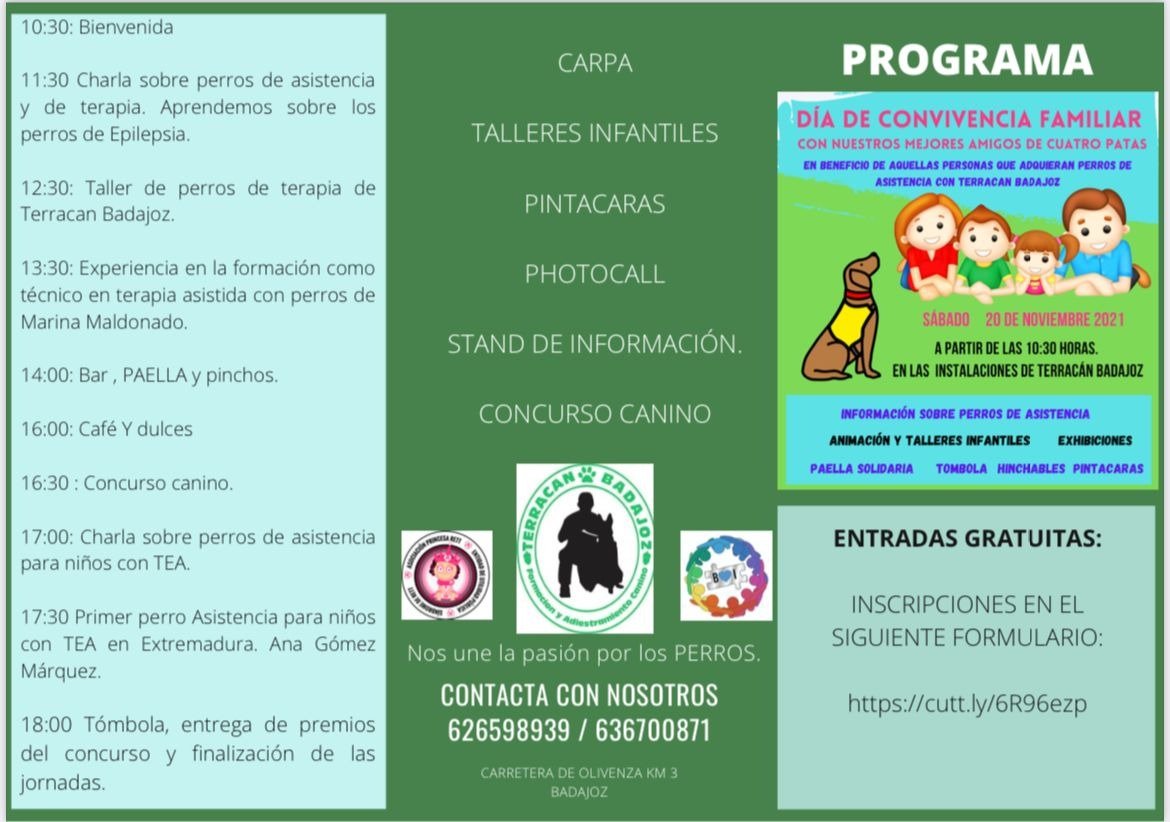 BadajozInclusiv's tweet photo. PAELLADA SOLIDARIA
20 DE NOVIEMBRE 2021
En TERRACAN BADAJOZ. 

Un día inolvidable en familia y con amigos para compartir y disfrutar...

Enlace de inscripción gratuita..solo para tener una previsión de los asistentes... ¡Muchas gracias!

https://t.co/sOmA3KHZNa https://t.co/P8PIb3OD3p