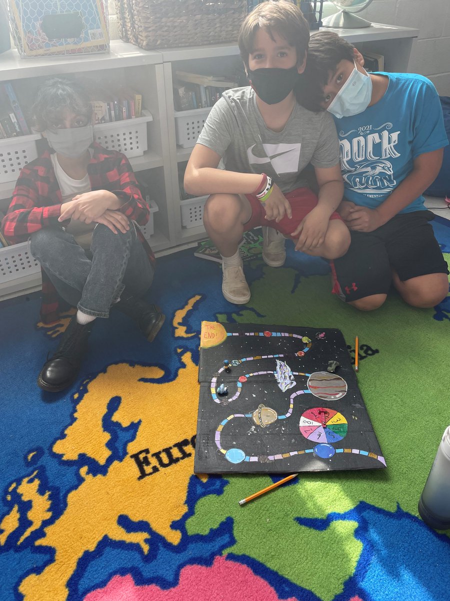 MsPayneSLES's tweet photo. 6th Graders created AMAZING Galactic Games to wrap up our Astronomy Unit...so creative and fun!! https://t.co/zAxb4DHcsc