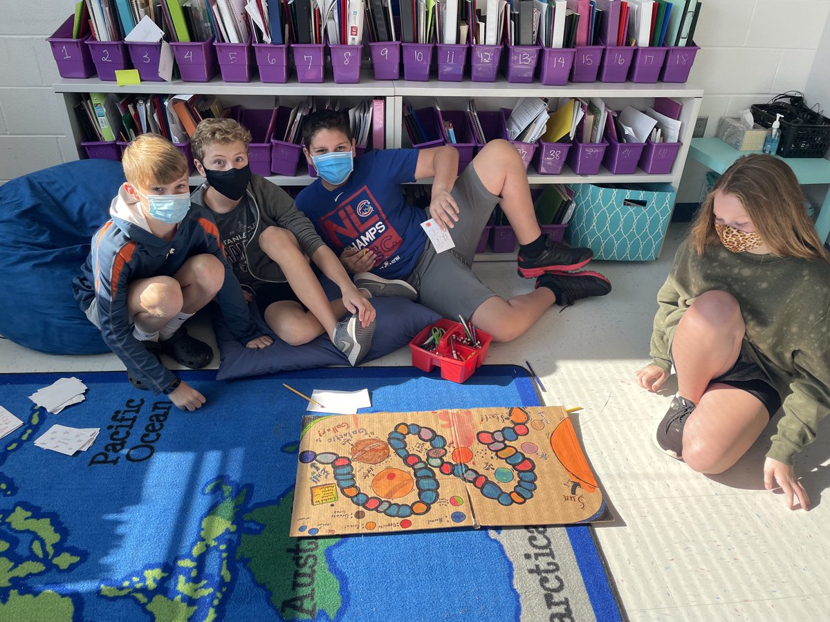 MsPayneSLES's tweet photo. 6th Graders created AMAZING Galactic Games to wrap up our Astronomy Unit...so creative and fun!! https://t.co/zAxb4DHcsc