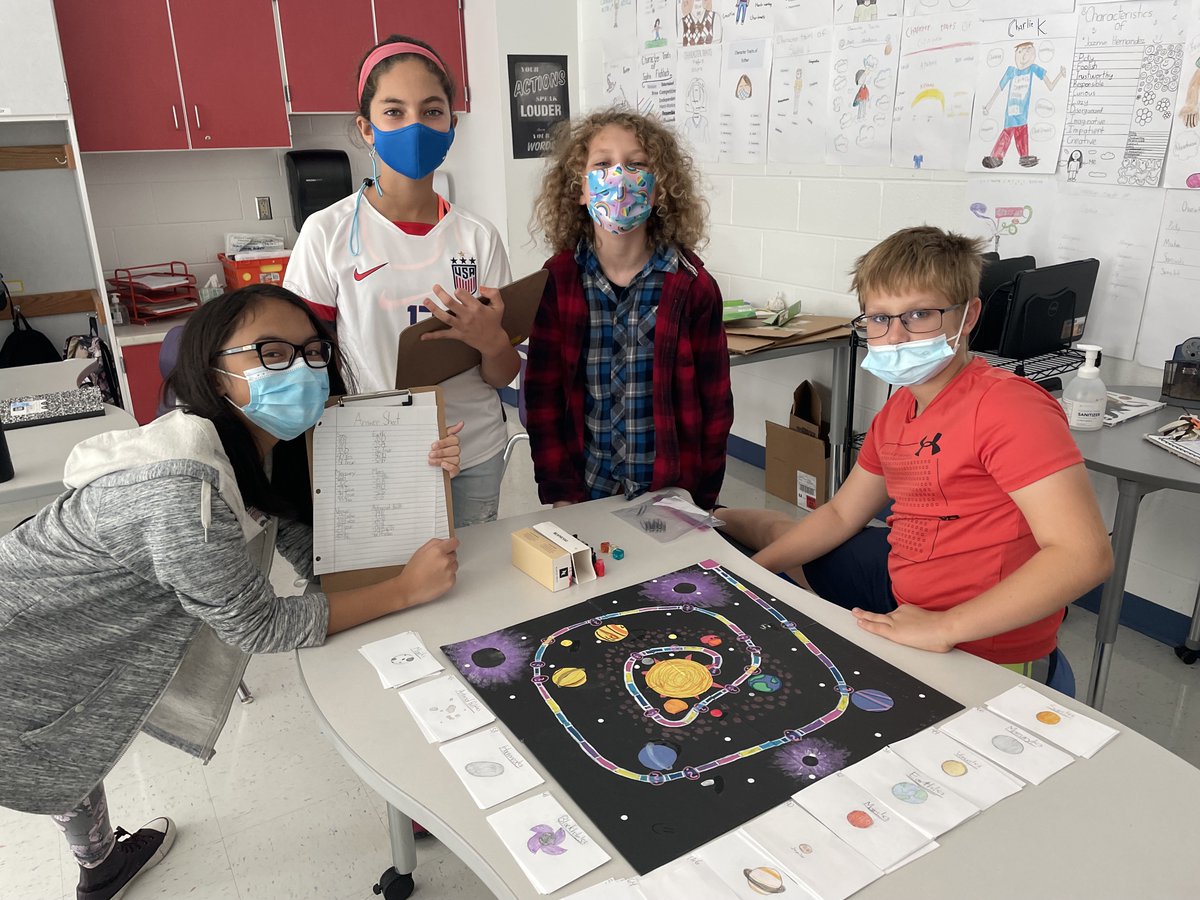 MsPayneSLES's tweet photo. 6th Graders created AMAZING Galactic Games to wrap up our Astronomy Unit...so creative and fun!! https://t.co/zAxb4DHcsc