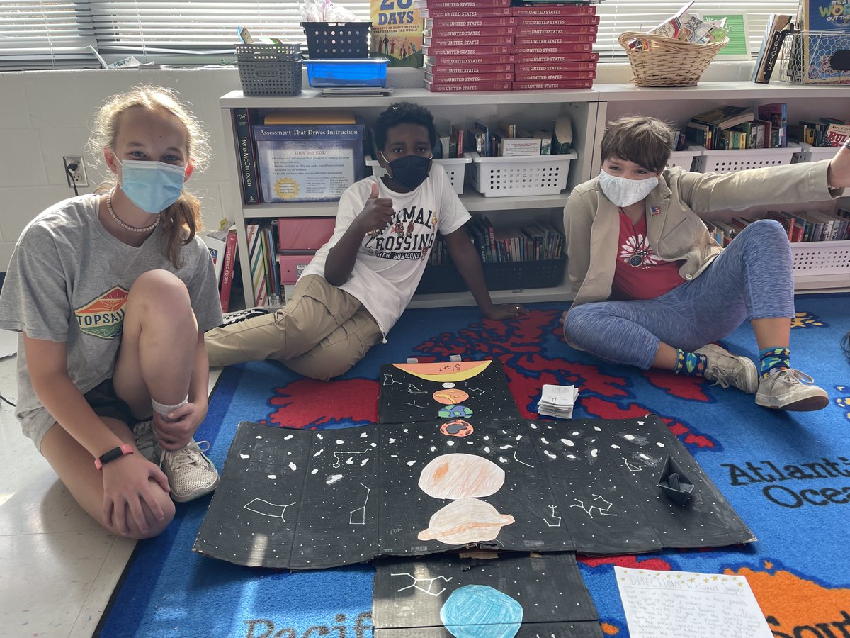 MsPayneSLES's tweet photo. 6th Graders created AMAZING Galactic Games to wrap up our Astronomy Unit...so creative and fun!! https://t.co/BntCs1mYE4