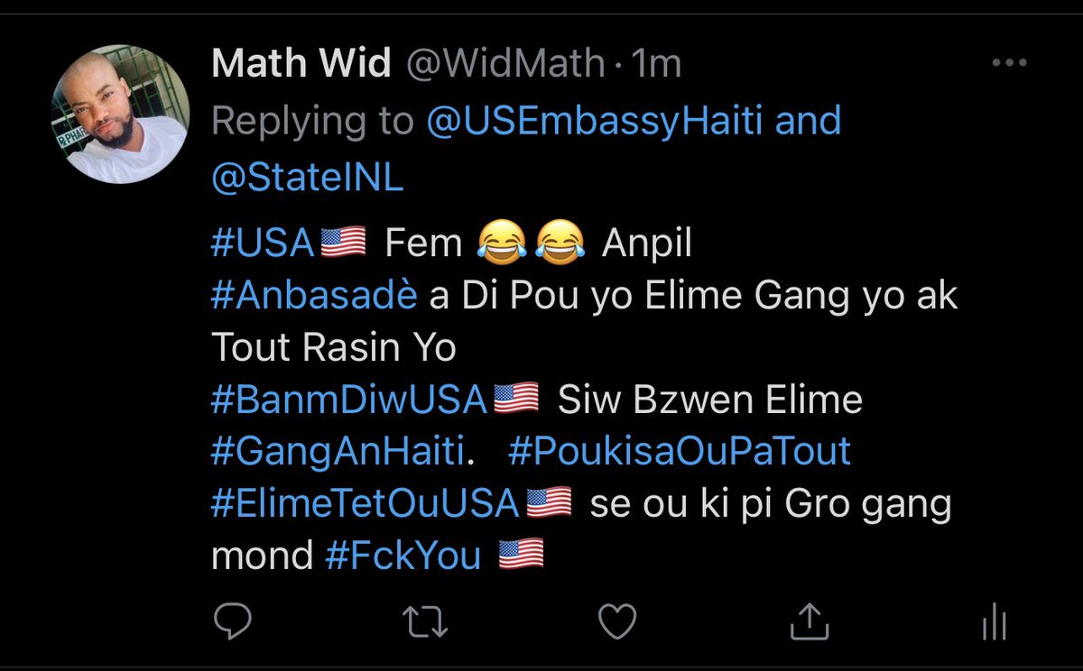 WidMath's tweet photo. @AlismaSanon @USEmbassyHaiti @StateINL https://t.co/gR9ZwzpVV5