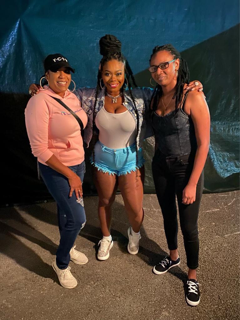 Your vibe attract your tribe <a href="/nadiabatson/">Nadia Batson</a> @quietstorm_alanna ♥️🤗 

#WholeVibeRiddim  #Needit #NewMusic #OutNow #Eeeeee

Click the link below for the 🔥
youtu.be/CYkr42WX2PM