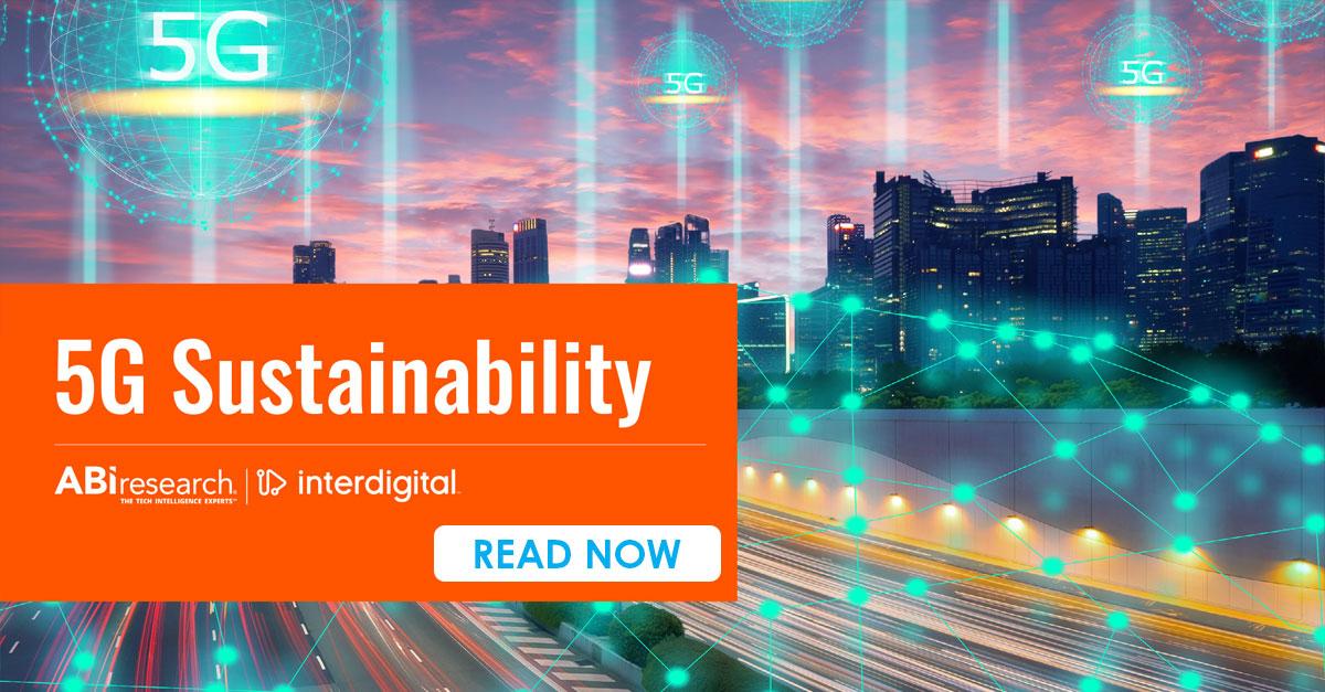 New research from #InterDigital and <a href="/ABIresearch/">ABI Research</a> details the #energy efficiency of enterprise #5G and industry verticals amidst global #sustainability commitments at #COP26.

Learn more here: lnkd.in/dWNwcgwC

Read 5G Sustainability here: lnkd.in/d6R9XjWS #ESG