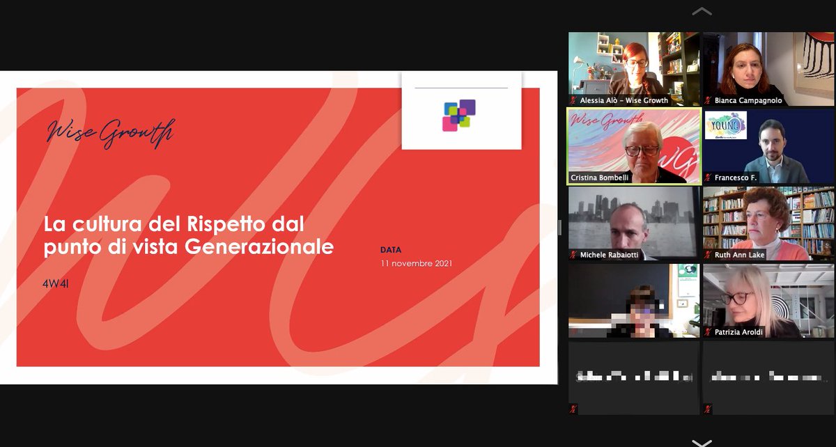 Grazie a tutti i partecipanti all'evento #4W4I!Abbiamo ragionato insieme sull'incontro tra le #generazioni al lavoro, raccontando il nostro progetto di #reciprocalmentoring sviluppato in collaborazione con l'#ERG Y.O.U.N.G di <a href="/barillagroup/">Barilla Group</a>.#Respect4Inclusion