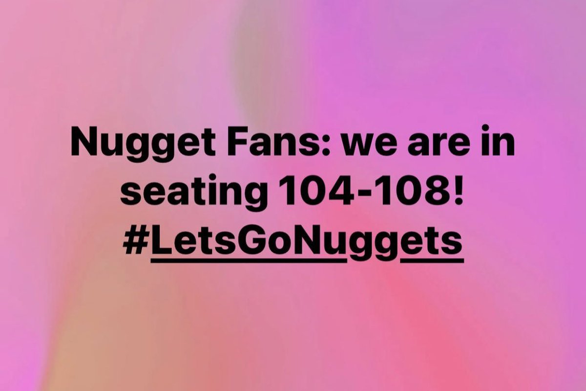 nuggetstudents1's tweet photo. https://t.co/Q38nyy03Z0