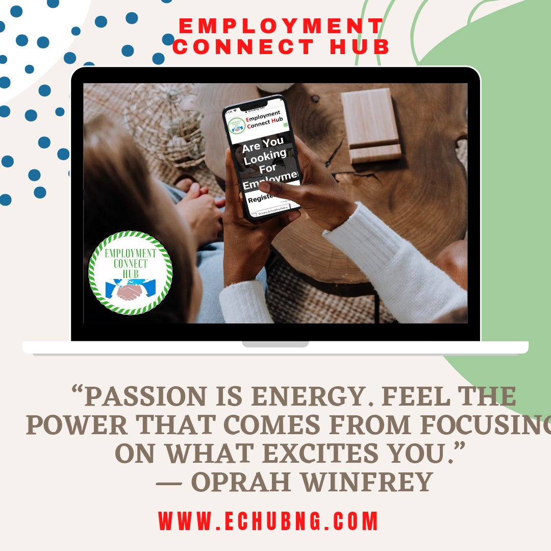 ECHubGE's tweet photo. What Are You Passionate About? Tell Us In the Comments. 
|Employment Connect Hub|
Attacking Unemployment In West Africa| Visit Our Website https://t.co/iXOJQZ8ZaF for more Information.
#EmploymentConnectHub #ECHubng #ECHub #Africa #Employmentopportunities #WestAfrica #GhanaEmpire https://t.co/cKGUiKgJCC