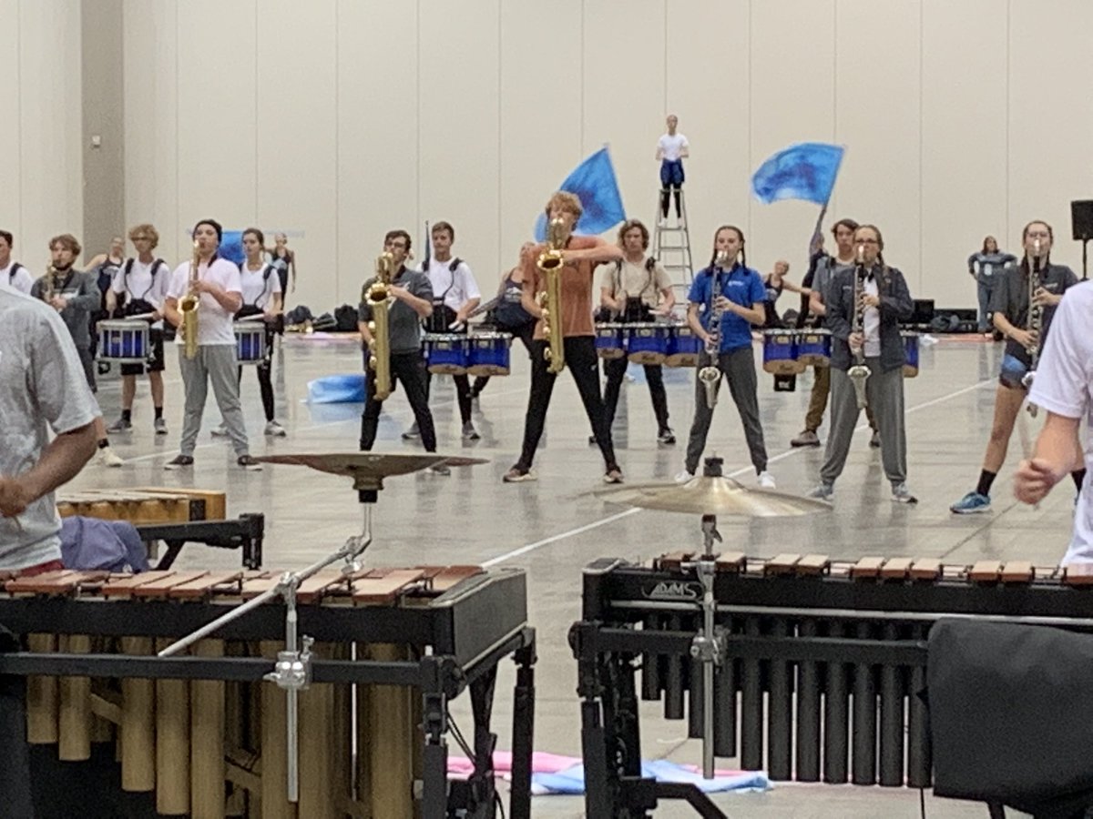 AndyTrueKCS's tweet image. Final rehearsal underway before the @DBHS_Band brings the excellence at the @BANDSOFAMERICA Grand National Championships. Prelim performance at 4:45 today. So proud of the effort and dedication to greatness. These folks are ready!!