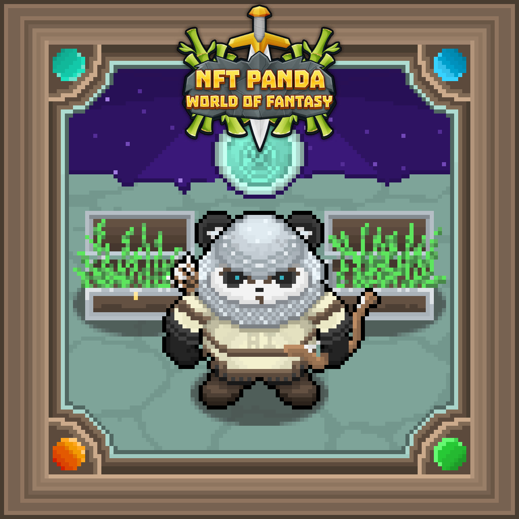 JubbyJub21's tweet photo. Favorite Panda is Ari, so I created a pixelated version of Ari. The frame around represents the rarity which is a Common (only have commons to use).
WAX Wallet: 4wxbk.wam
@xINCUBUZx @DFNNsGifts
@NftPanda #NFTGaming #NFT #play2earn #NFTPandaContest https://t.co/HhvKQ5fupj