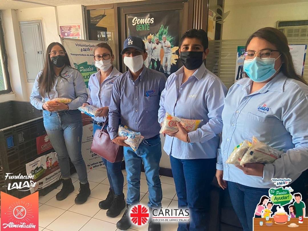 FundacionLalaAC's tweet photo. ¡Voluntariado Transportadora como siempre es #GranEjemplo! 
Los colaboradores de esta planta de #LaLaguna sumaron esfuerzos y recolectaron arroz y frijol para la campaña de Alimentación para @CaritasGP 
¡Gracias a todos por aportar a esta causa!
@Red_BAMX https://t.co/Dj0Yg5Z9uU