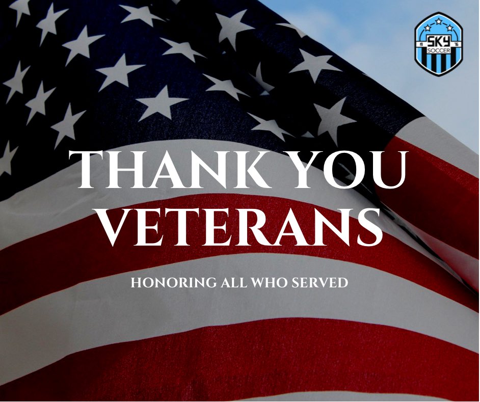 SKYSoccerBG's tweet photo. 🇺🇸🇺🇸🇺🇸
#VeteransDay #SKYisBg #CharacterCommunityCommitment https://t.co/5N8P0C7ozs