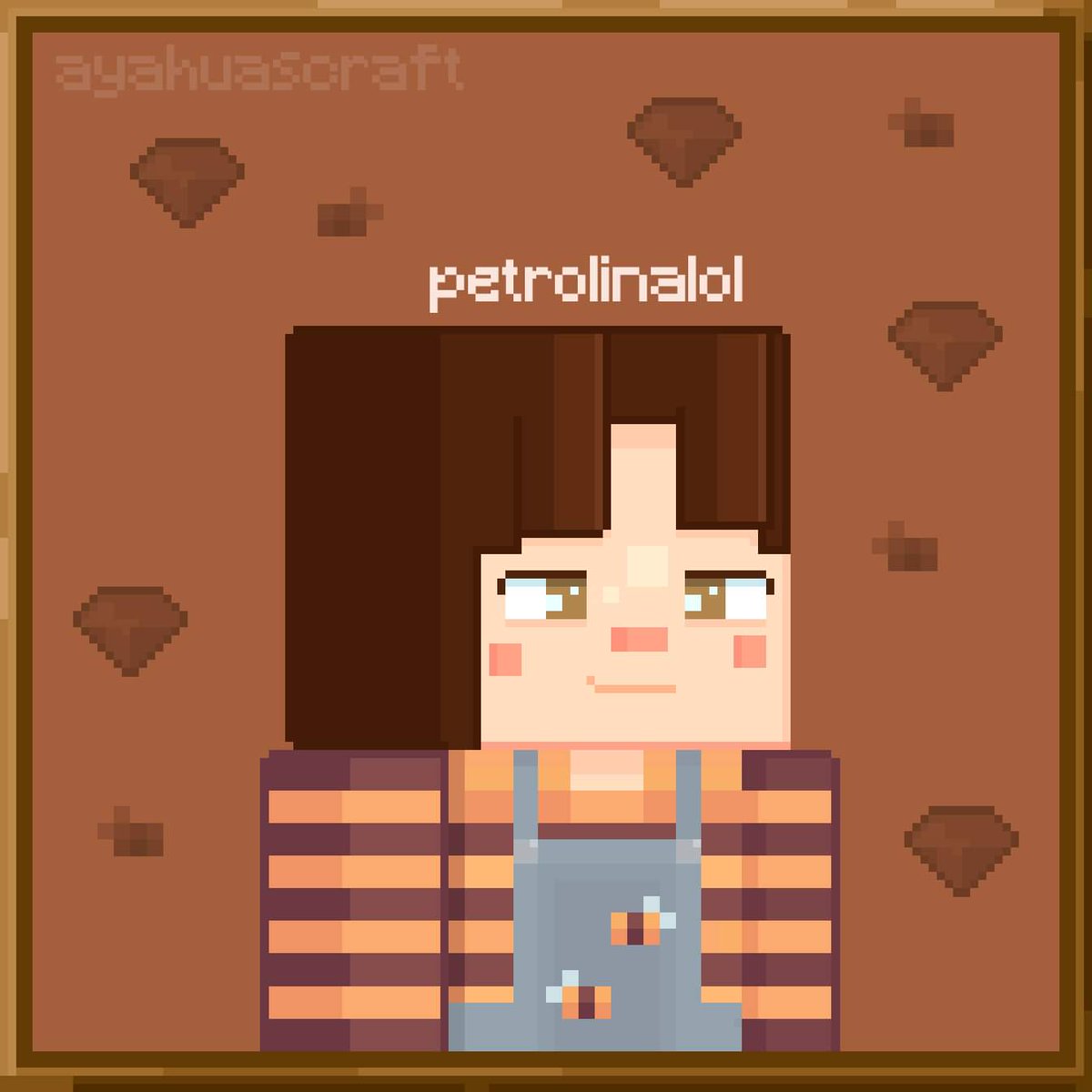 Soldein90442181's tweet photo. Hechos por @ayahuascraft 💚 hace muy bonitos pixelarts!
He makes pixelarts very well, I like that❤ his Work is excellent! Follow @ayahuascraft 💚
#pixelart #pixelartist #Minecraft #skinminecraft https://t.co/Pb1IYcm649